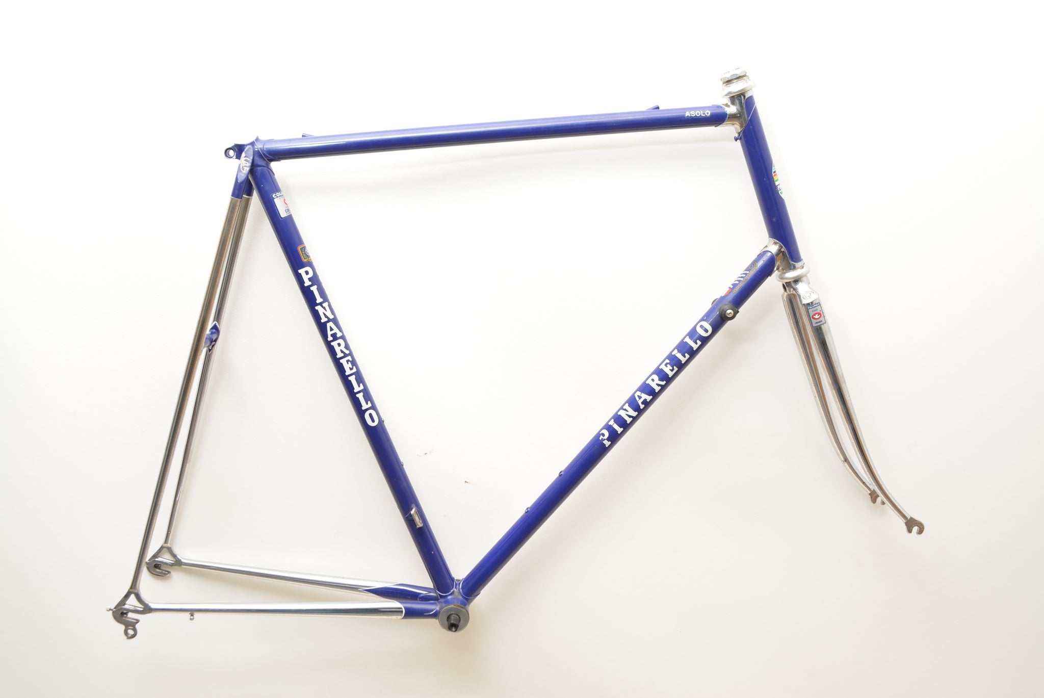 rennrad 64 cm rahmen Pinarello Asolo Rennradrahmen 64cm Columbus Cromor