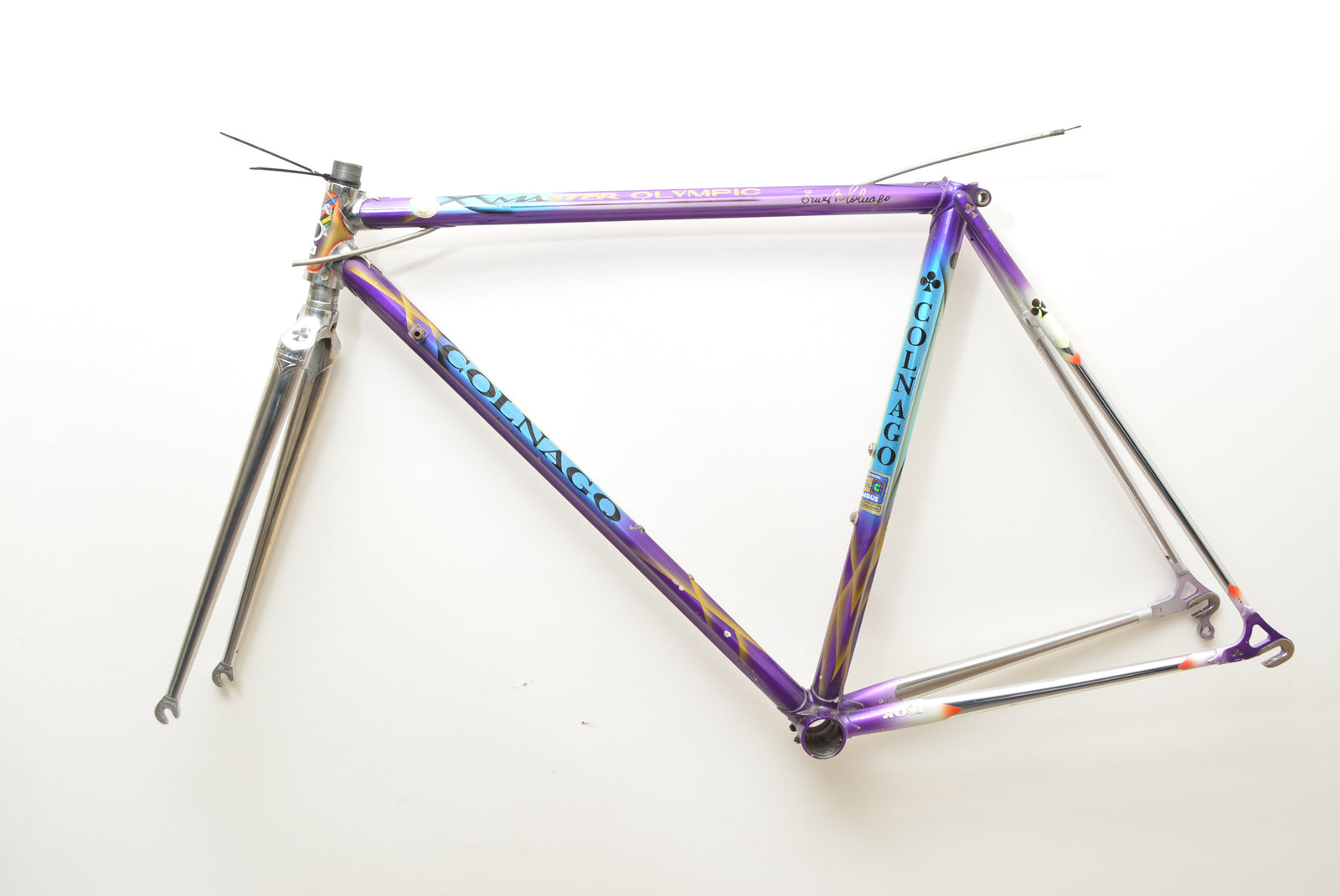 Colnago Master Rennradrahmen 49cm Olympic Decor Gilco Design Columbus S4