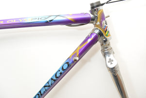 Cadre de vélo de route Colnago Master 49 cm Décor Olympique Gilco Design Columbus S4