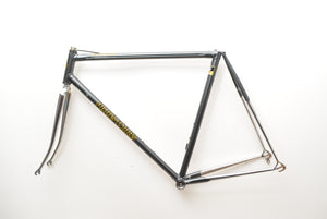 Paris-Tours racing bike frame 54 Columbus Air newly chromed / painted