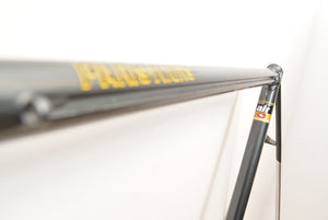 Cadre de vélo de course Paris-Tours 54 Columbus Air nouvellement chromé / peint