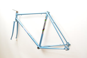 Cuadro de bicicleta de carretera Le Parisien 54cm Reynolds 531 azul