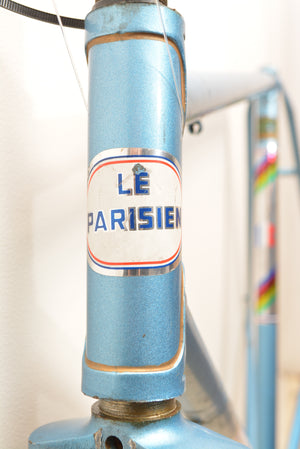 Cadre de vélo de route Le Parisien 54cm Reynolds 531 Bleu