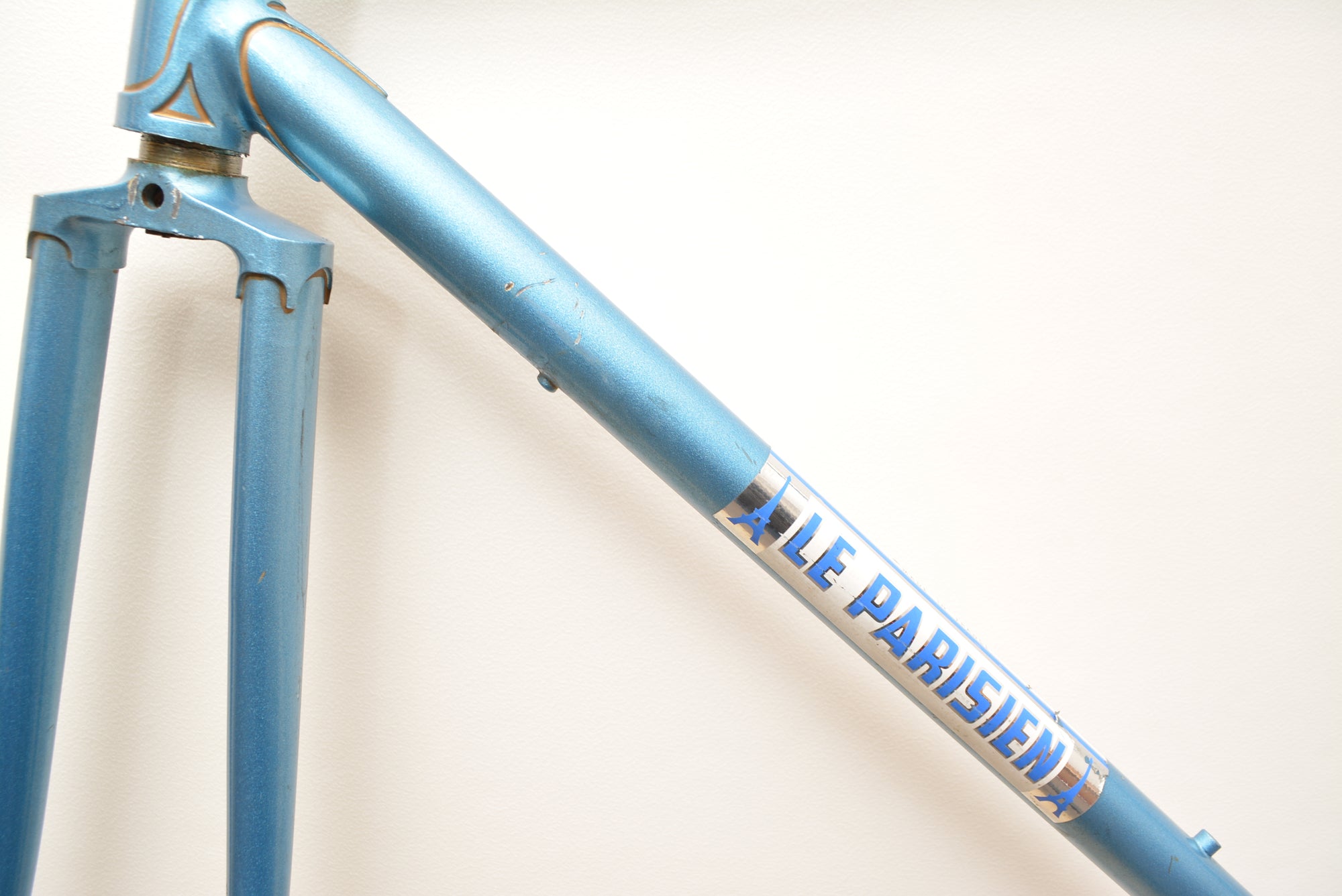 Le Parisien Rennradrahmen 54cm Reynolds 531 blau