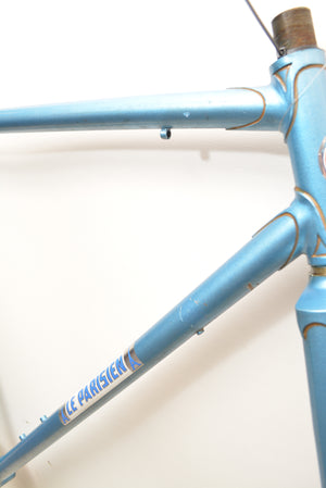 Cadre de vélo de route Le Parisien 54cm Reynolds 531 Bleu