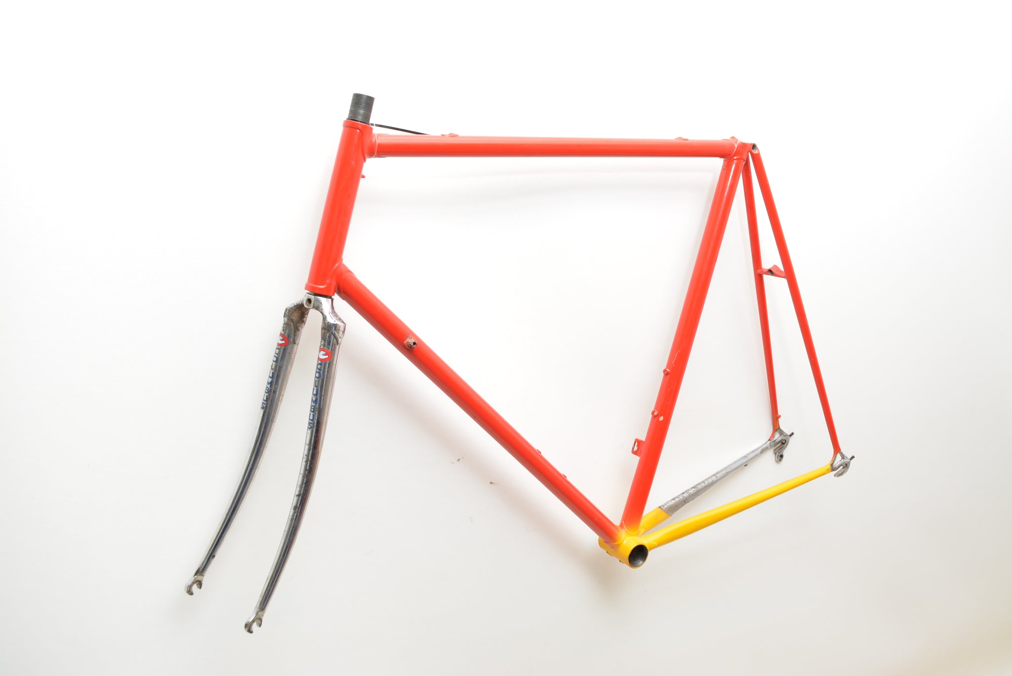 Basso Loto Rosso Rennradrahmen 61cm Columbus