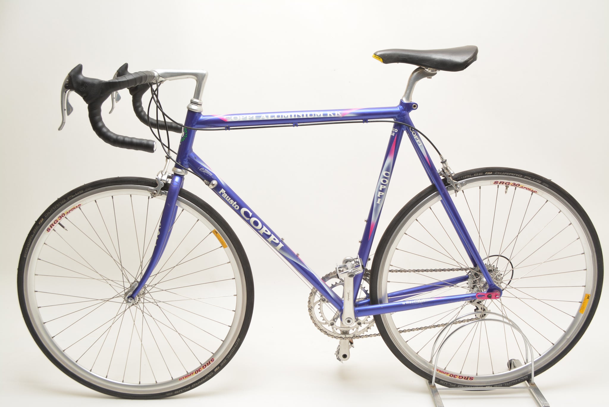 rennrad campagnolo chorus Fausto Coppi Rennrad Aluminium KK 58cm Campagnolo Chorus Vintage Roadb