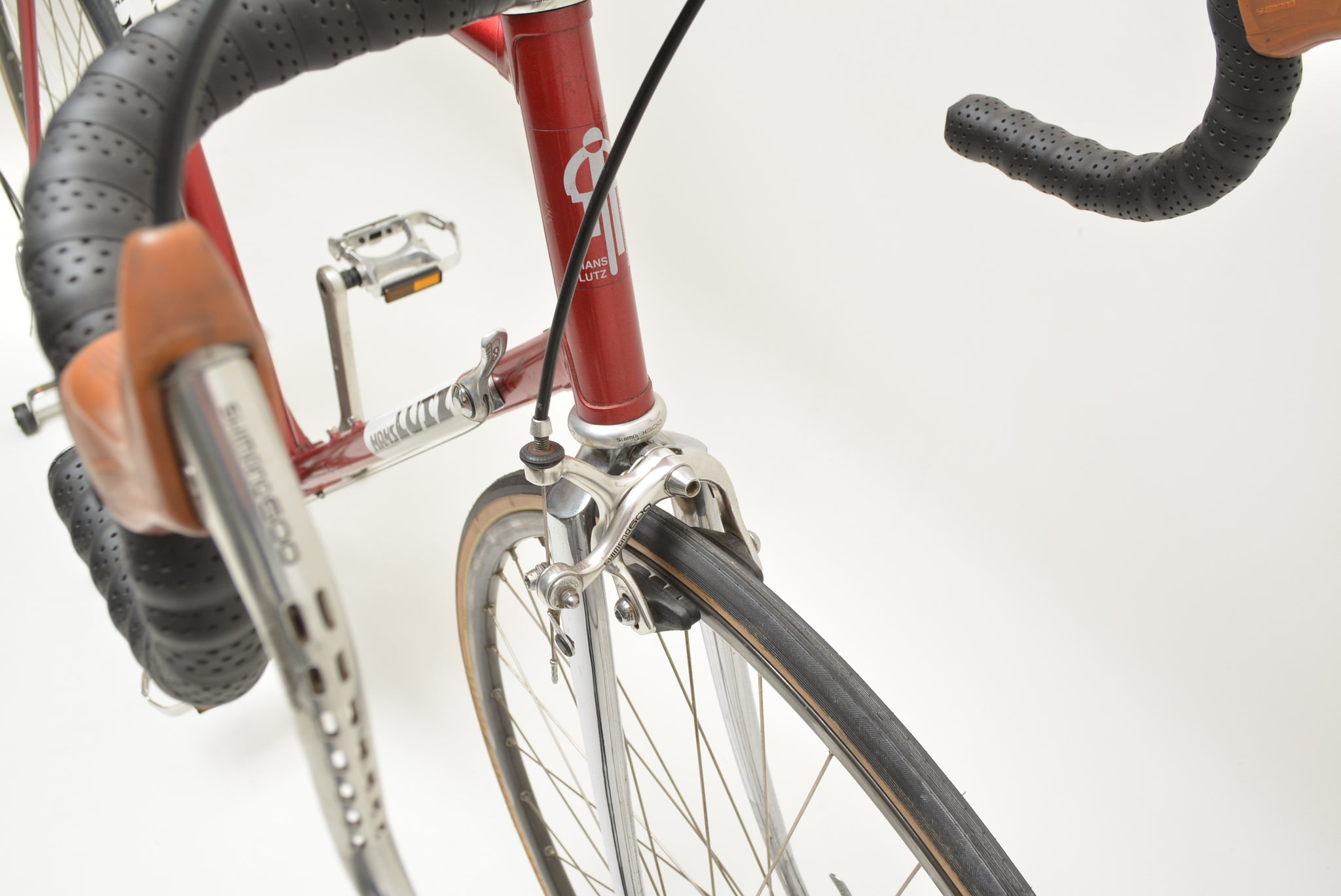 hans lutz rennrad Hans Lutz Rennrad 58cm Shimano 600 Vintage Roadbike L'Eroica