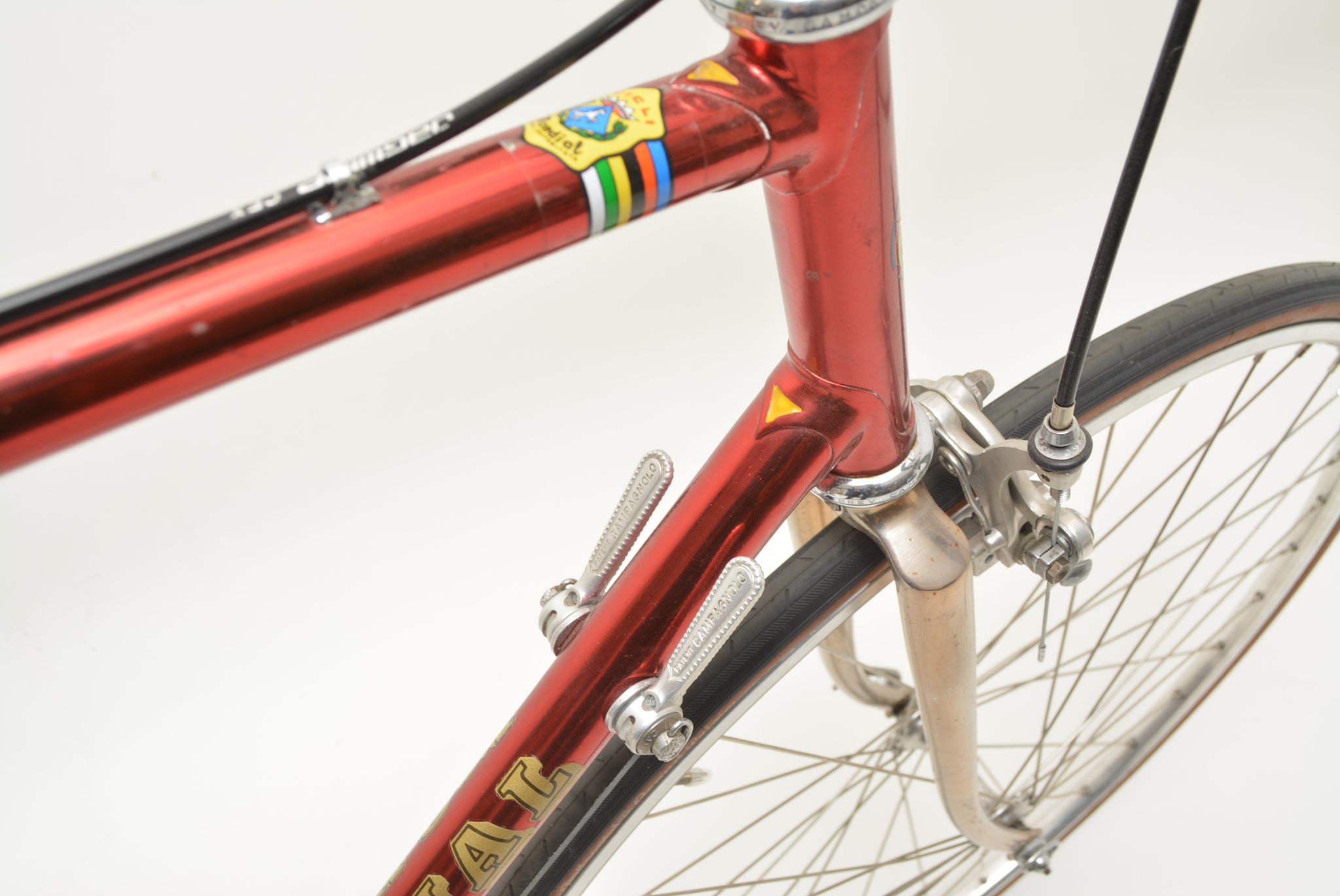 rennrad mondial Mondial Rennrad Cromovelato 58cm Campagnolo Nuovo Record Vintage Roadb