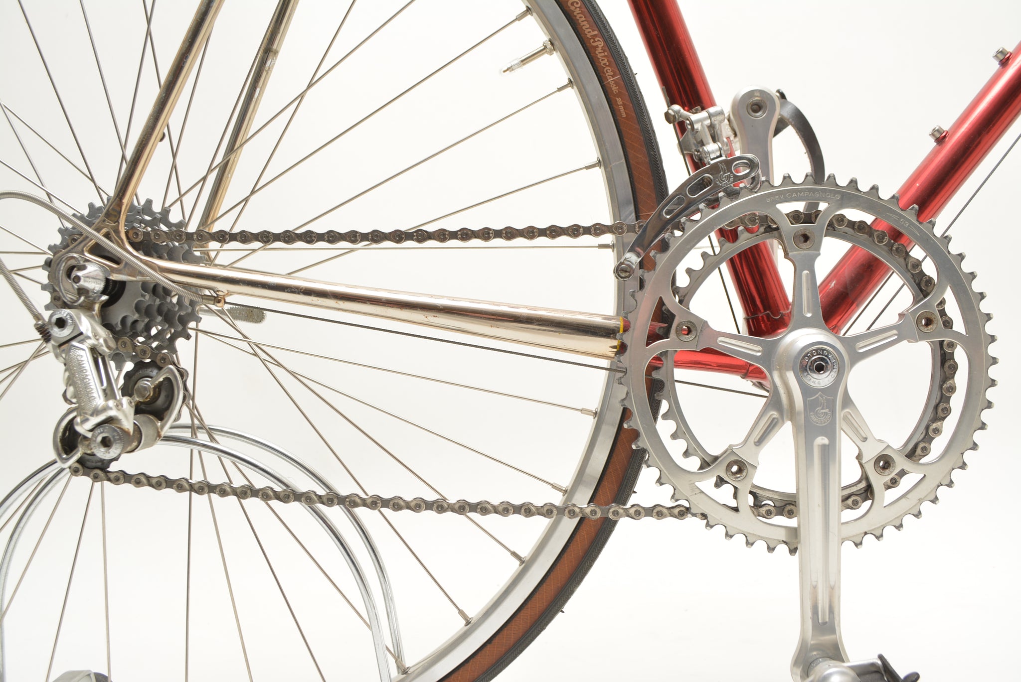 mondial rennrad Mondial Rennrad Cromovelato 58cm Campagnolo Nuovo Record Vintage Roadb