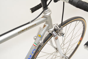 Olmo 赛车比赛 50​​XNUMX 厘米 Campagnolo Super Record 复古钢制自行车 L'Eroica