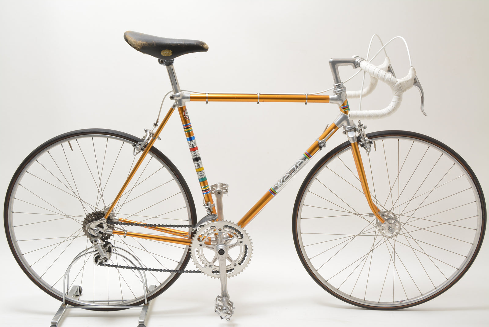 Waja Alan Rennrad Super Record Polnische Nationalmannschaft 53cm Campagnolo Nuovo Record Vintage Roadbike L'Eroica