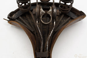 Adler Vintage Leder Sattel