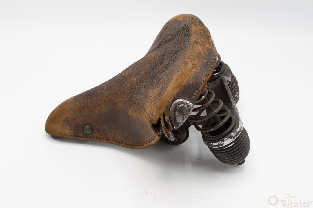 leder für fahrradsattel Adler Vintage Leder Sattel