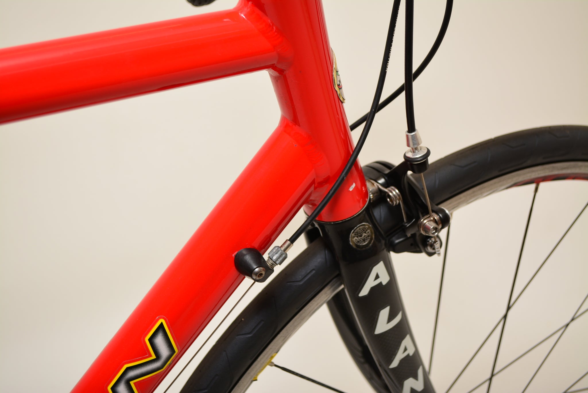 rennrad red Alan Rennrad 55cm Campagnolo Roadbike