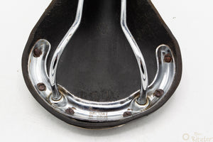 Brooks Professional Kupfer Ledersattel schwarz