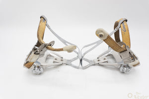 Campagnolo Chorus Klickpedale mit Campagnolo Pedalhaken und Riemen