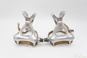 Campagnolo Chorus Klickpedale mit Campagnolo Pedalhaken und Riemen