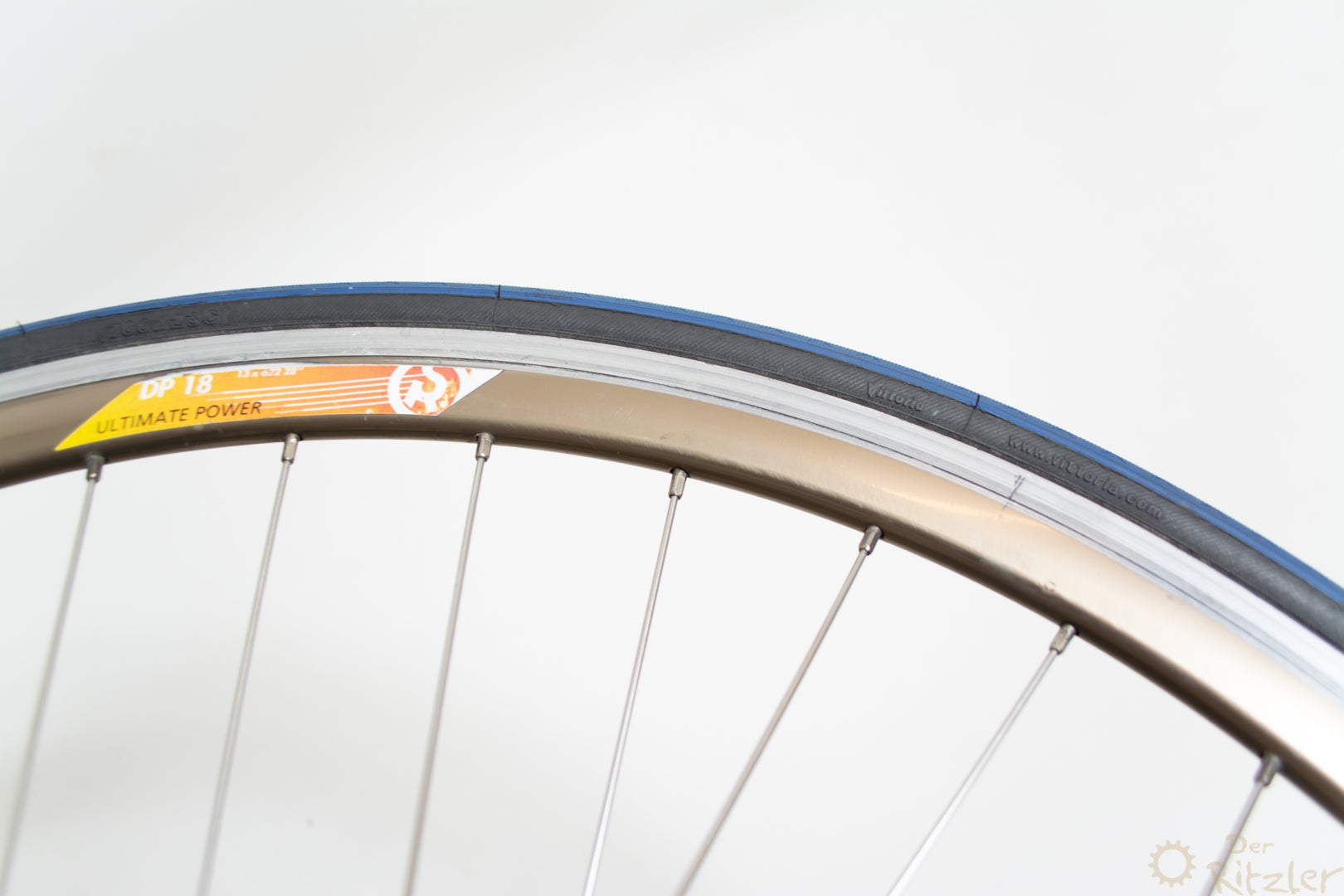 Paire De Roues Campagnolo Record 36 Trous - Jantes Rigida Ryde Clincher - Vintage 80s