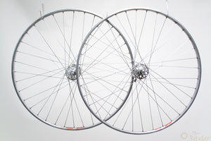 Campagnolo Gran Sport Pista auf Mavic Championat du Route 28" Schlauchreifen-Laufradsatz