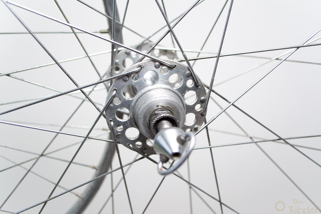 Campagnolo Gran Sport Pista auf Mavic Championat du Route 28" Schlauchreifen-Laufradsatz