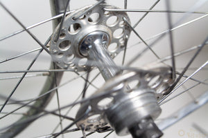 Campagnolo Gran Sport Pista auf Mavic Championat du Route 28" Schlauchreifen-Laufradsatz