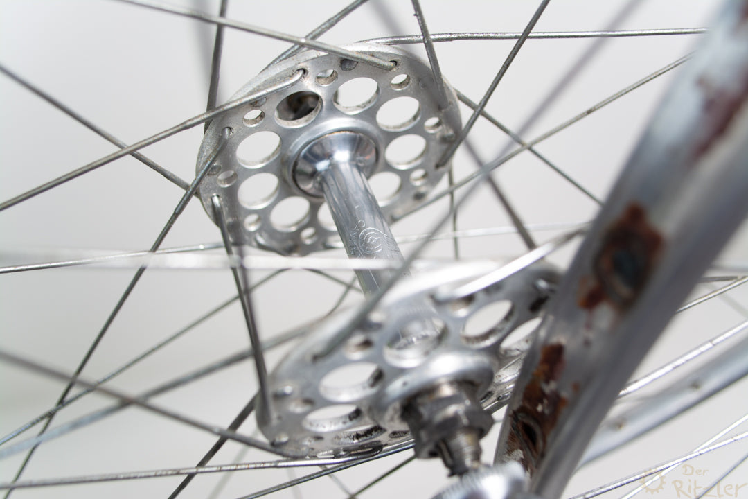 Campagnolo Gran Sport Pista auf Mavic Championat du Route 28" Schlauchreifen-Laufradsatz