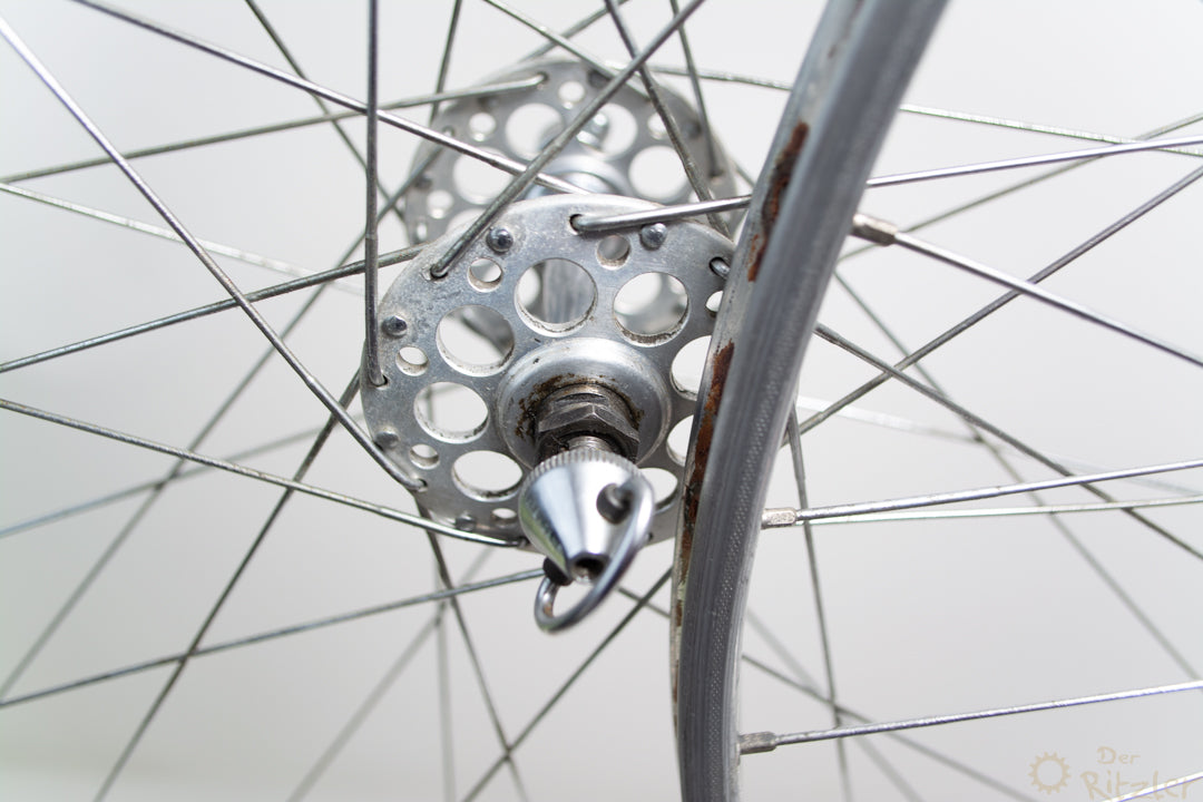 Campagnolo Gran Sport Pista auf Mavic Championat du Route 28" Schlauchreifen-Laufradsatz