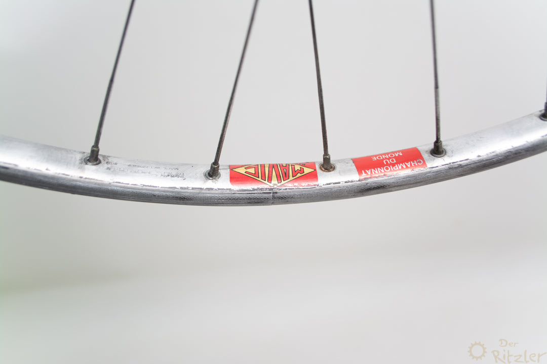 Campagnolo Gran Sport Pista auf Mavic Championat du Route 28" Schlauchreifen-Laufradsatz