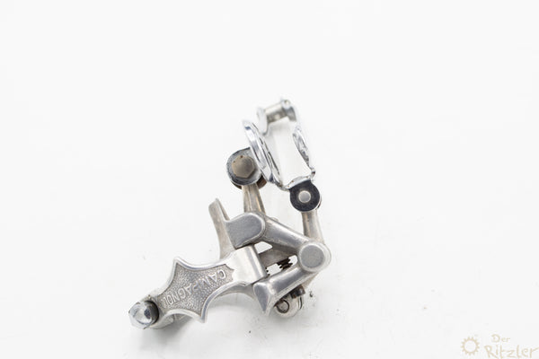 Ancien jeu de manivelles Campagnolo Gran Sport 144 argent 170 mm double Ancien jeu de manivelles Campagnolo Gran Sport 144 argent 170 mm double