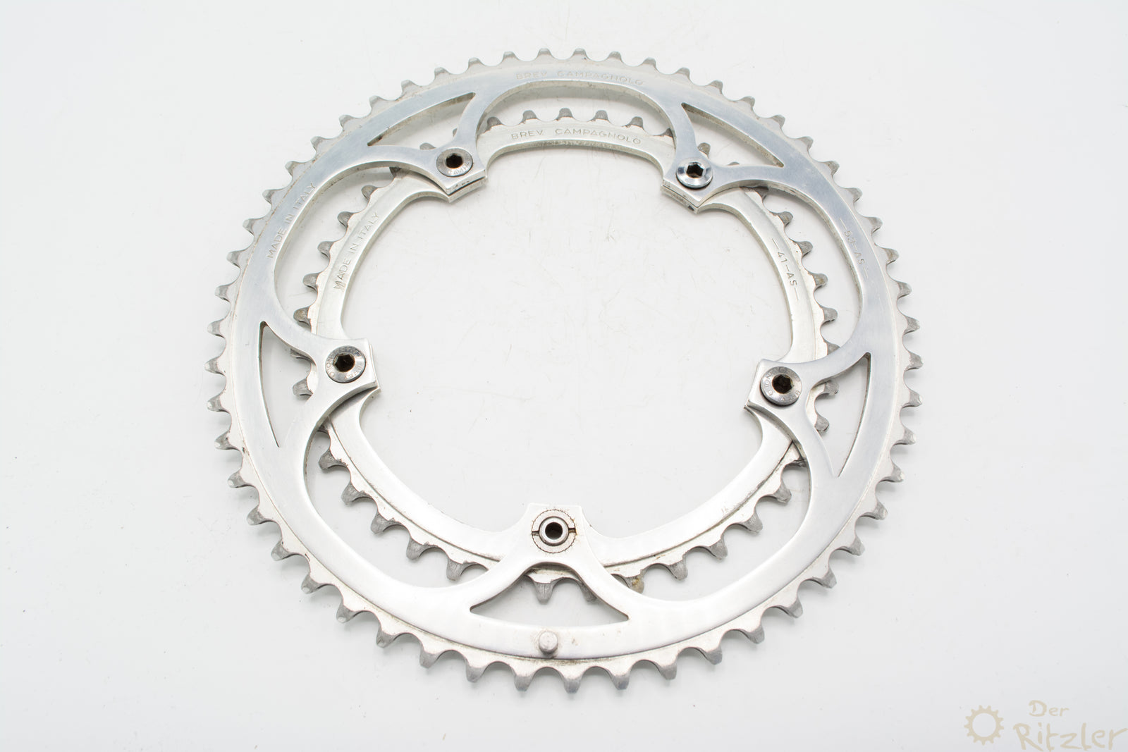 Campagnolo C-Record Kettenblätter 53/41 Zähne 135 mm