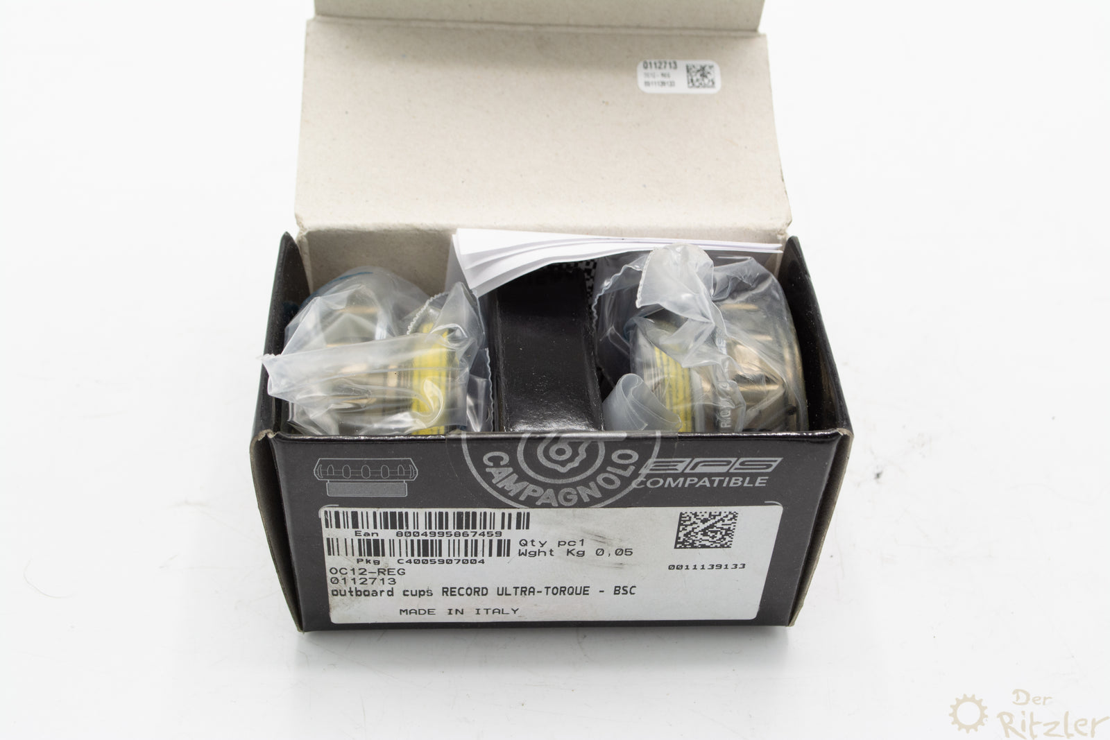 Campagnolo Record Ultra-Torque Lagerschalen BSA