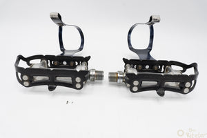 Campagnolo Super Record Pedale mit Galli Pedalhaken