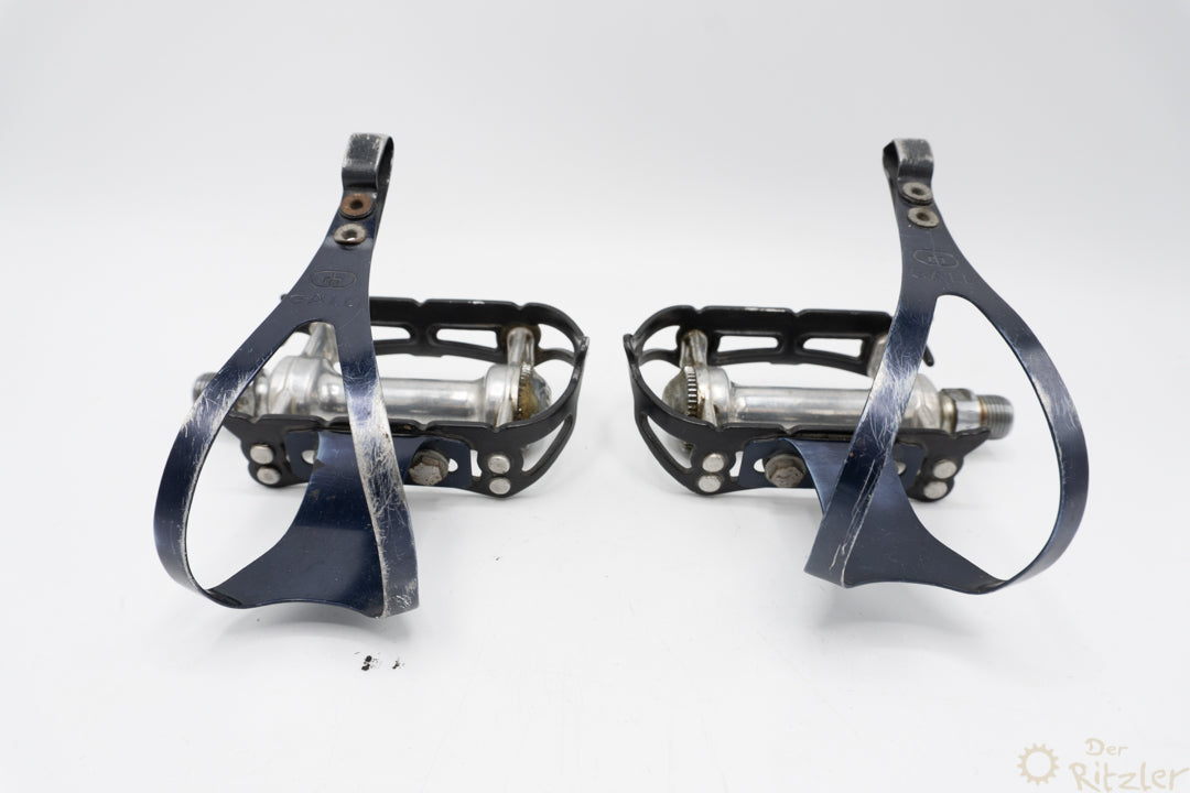 Campagnolo Super Record Pedale mit Galli Pedalhaken