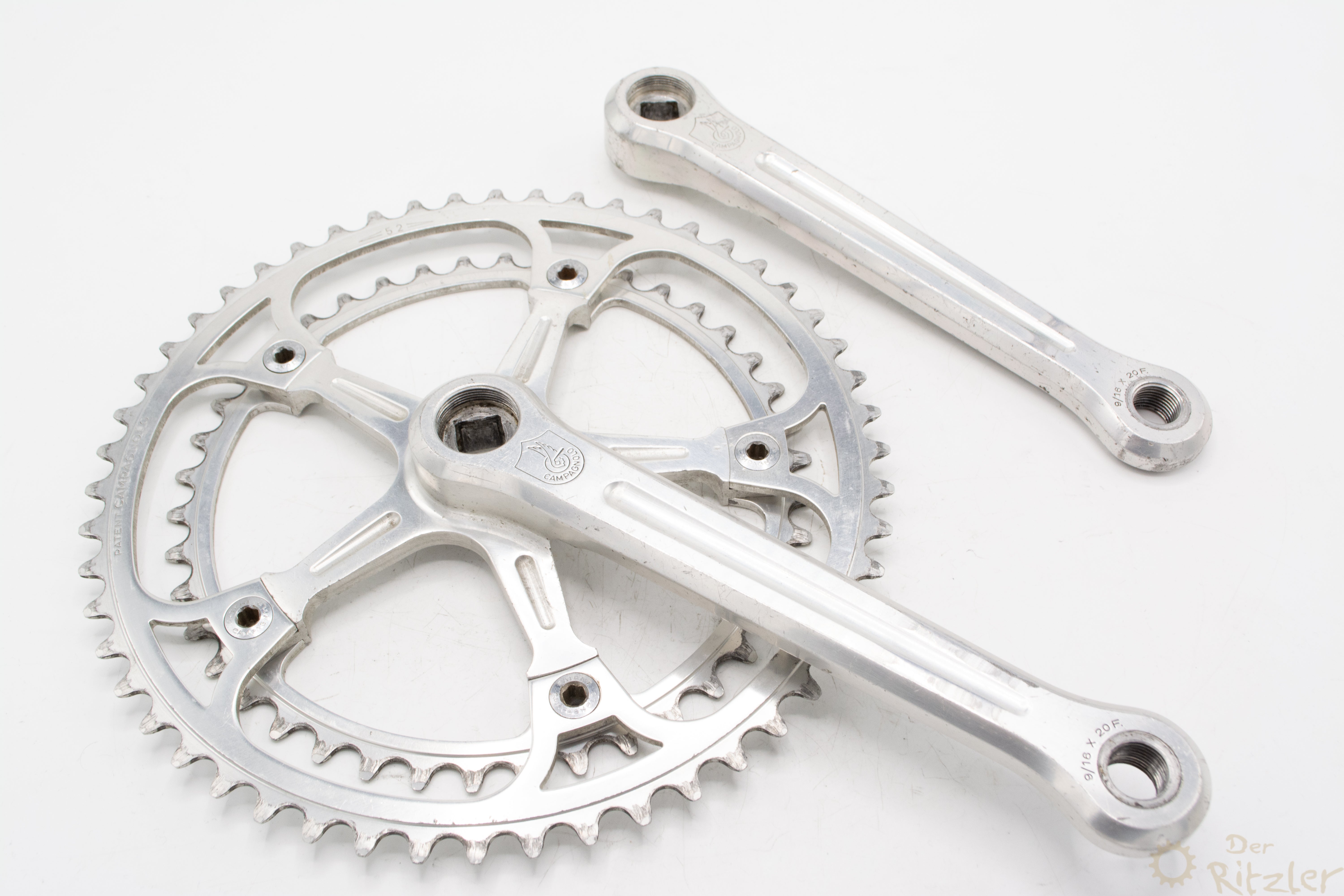 Pédale De Vélo De Route Vintage Campagnolo Record - Côté Gauche Uniquement, Acier Italien