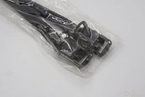 Christophe Pedalriemen Polyamid schwarz extra lang NIB