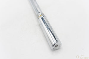 Vintage Luftpumpe Chrom mit Campagnolo Pumpenkopf 51cm