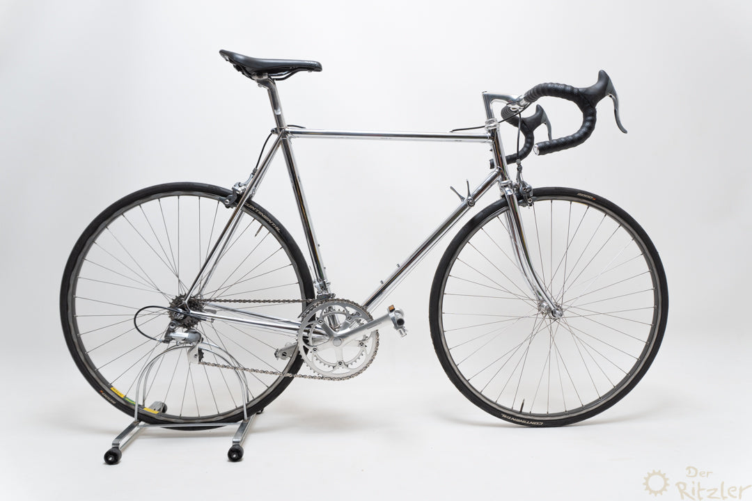 rennrad gebraucht 56 cm Vintage Chrom Rennrad Shimano 56CM