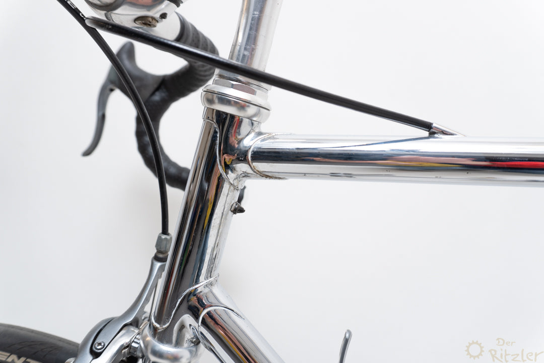 fahrradrahmen 56 cm Vintage Chrom Rennrad Shimano 56CM