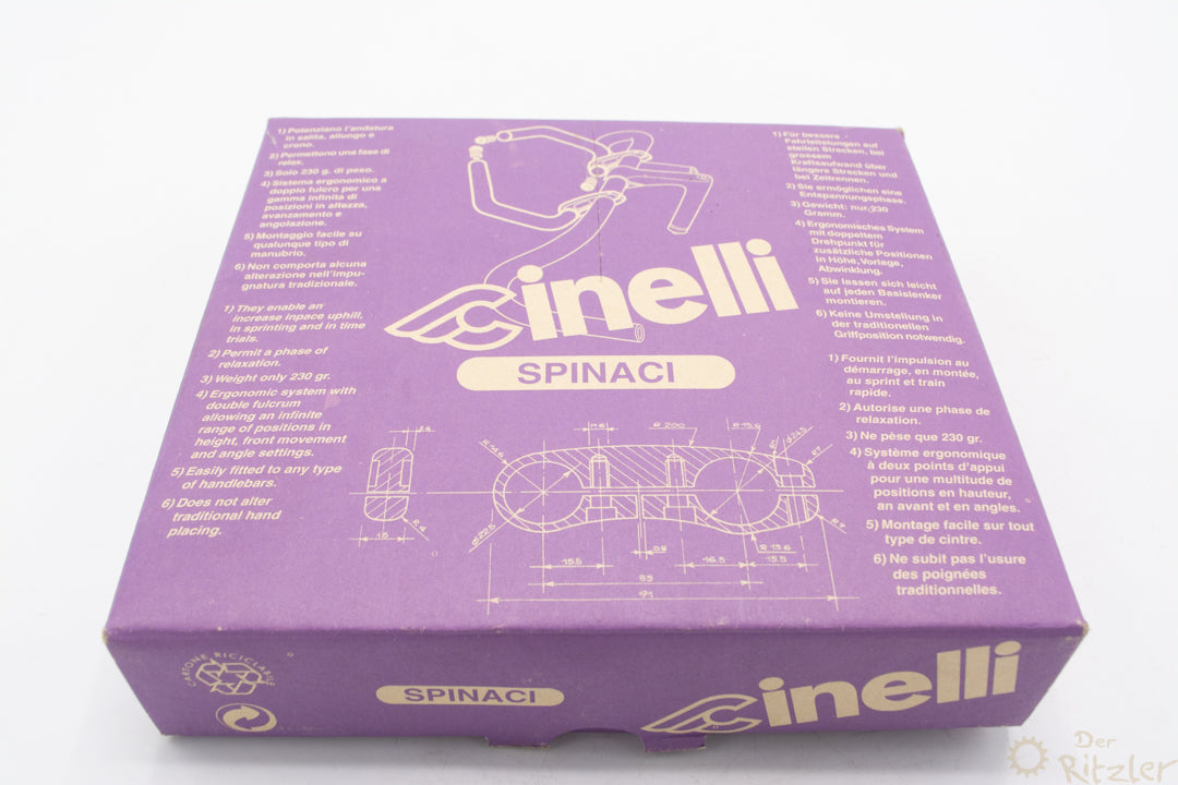Cinelli Spinaci Hörnchen NOS blau