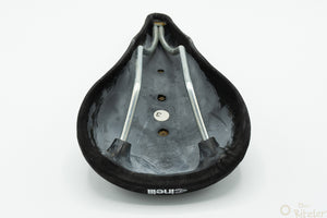 Cinelli Unicanitor Sattel Wildleder schwarz NOS