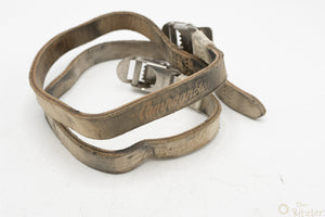 Campagnolo Vintage Leder-Pedalriemen
