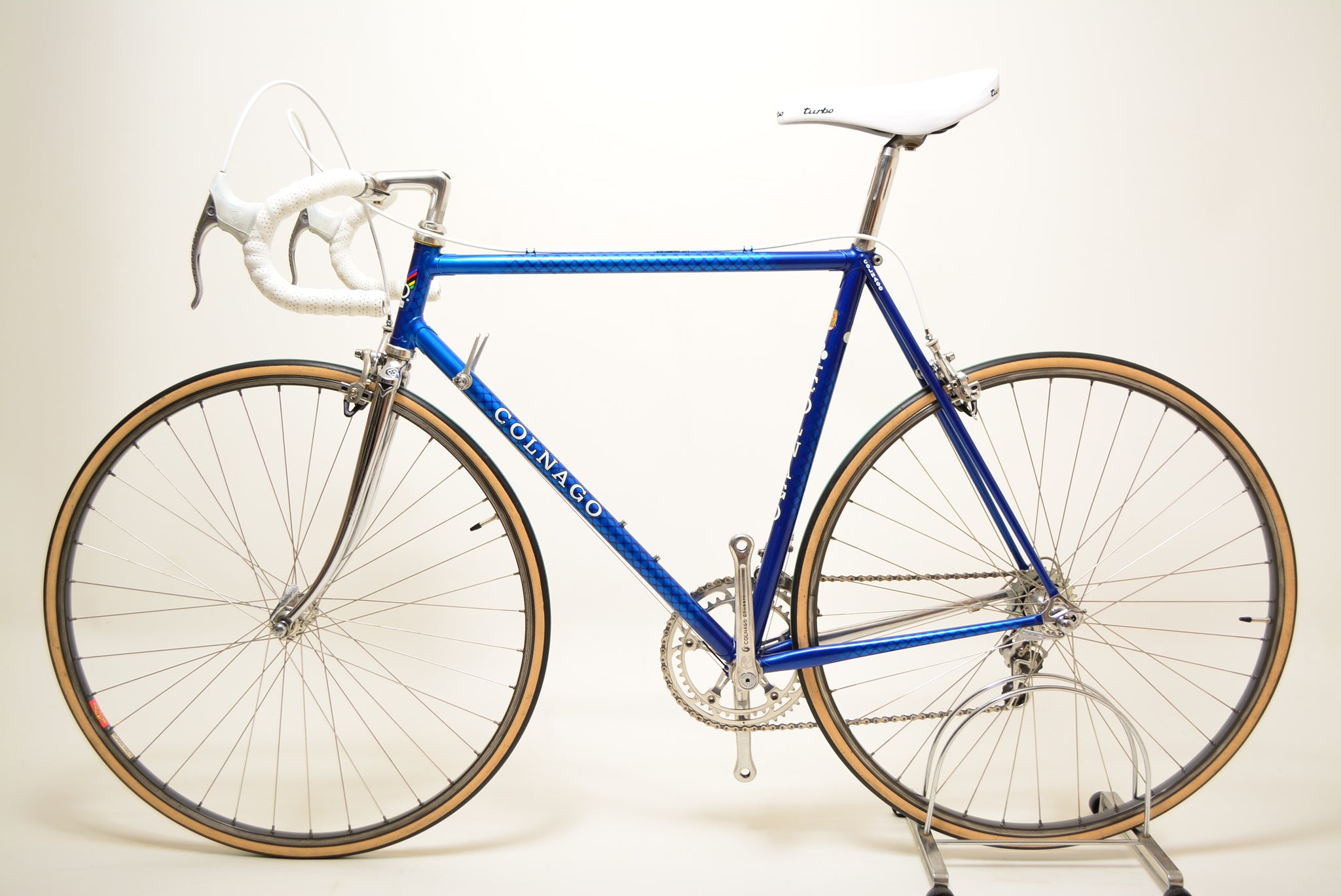 rennrad campagnolo Colnago Super Rennrad 55CM Campagnolo Super Record Vintage Steelbike L