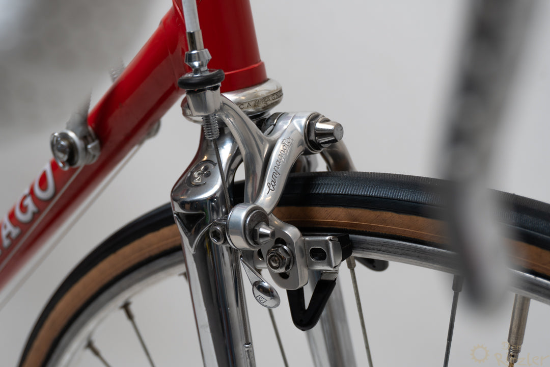 retro rennrad felgen Colnago Super Campagnolo Vintage Rennrad L'Eroica 55CM
