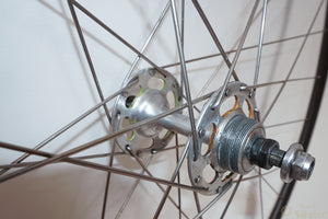 Araya Aero auf Campagnolo Record Pista Hinterrad 28 Zoll