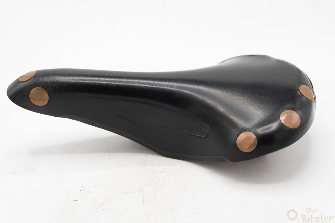 fahrradsattel aus leder Brooks Professional Sattel Leder Messing
