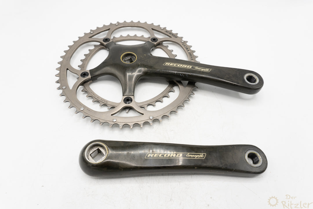 Campagnolo Record Carbon 10-fach Kurbelsatz 172,5mm 53/39