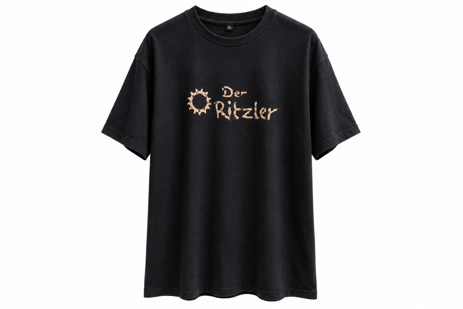 Der Ritzler Fairtrade T-Shirt mit Leoprint Logo – bedruckt in Karlsruhe