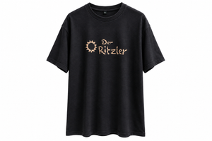 Der Ritzler Fairtrade T-Shirt mit Leoprint Logo – bedruckt in Karlsruhe
