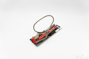 Elite Moreo Inox Trinkflaschenhalter silber/rot